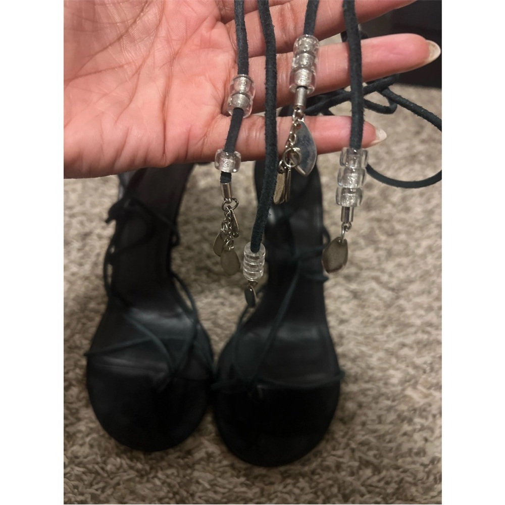 Isabel Marant Askee Suede Lace Up Heels size 37 - Picture 4 of 6